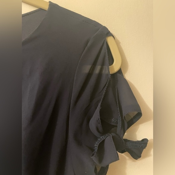 ZeaGoo Navy blue mini dress size small - Picture 8 of 10